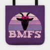 Bmfs Nanny Goat Vintage Sunset Tote Official Post Malone Merch