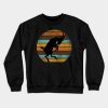 Billy Goat Silhouette Retro Sunset Crewneck Sweatshirt Official Post Malone Merch