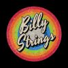 Vintage Style Circle Billy Strings Pin Official Post Malone Merch