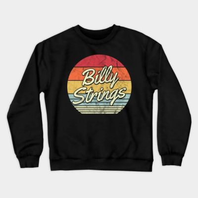 Billy Strings Retro 70S Style Sunset Crewneck Sweatshirt Official Post Malone Merch