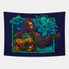 Bmfs Rainbow Glass Tapestry Official Post Malone Merch