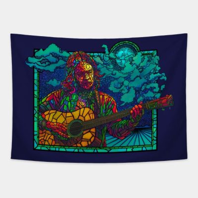 Bmfs Rainbow Glass Tapestry Official Post Malone Merch