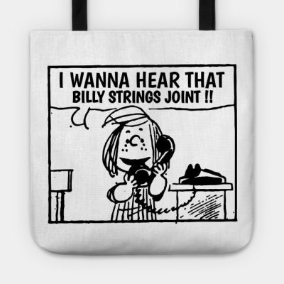 I Wanna Hear Billy Strings Tote Official Post Malone Merch