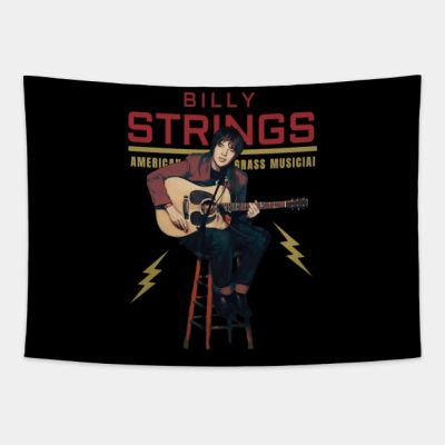 Retro Style Billy Strings Tapestry Official Post Malone Merch