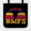 Bmfs Billy Strings Vintage Sunset Goat Tote Official Post Malone Merch