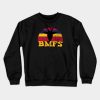 Bmfs Billy Strings Vintage Sunset Goat Crewneck Sweatshirt Official Post Malone Merch