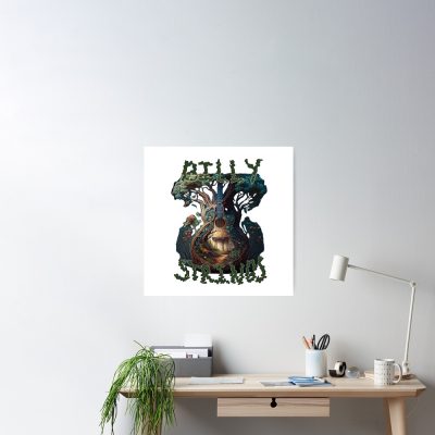 Billy Strings Acoustic Tree Poster Official Post Malone Merch