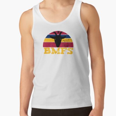 Bmfs Vintage Sunset Goat Tank Top Official Post Malone Merch