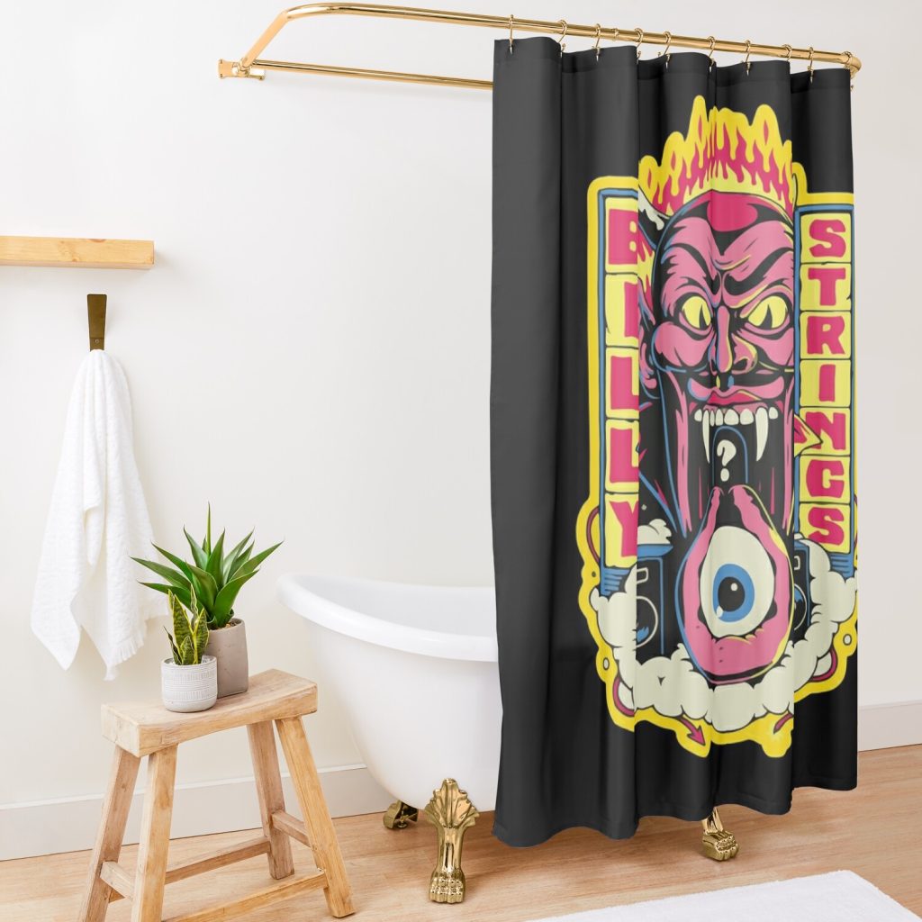 Billy Strings Shower Curtain Official Post Malone Merch