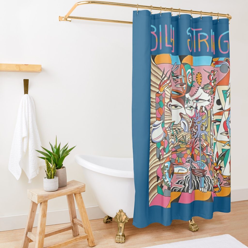 Billy Strings Billy Billy Shower Curtain Official Post Malone Merch