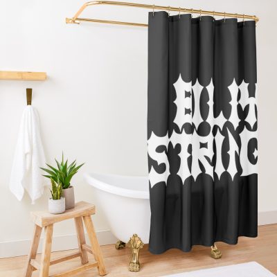 Billy Strings Merch Billy Strings Logo Shower Curtain Official Post Malone Merch